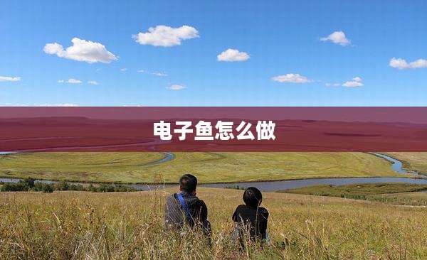 电子鱼怎么做