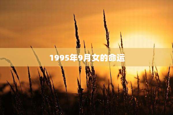 1995年9月女的命运