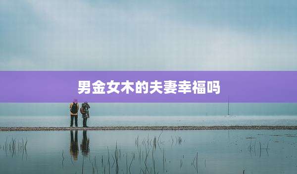男金女木的夫妻幸福吗