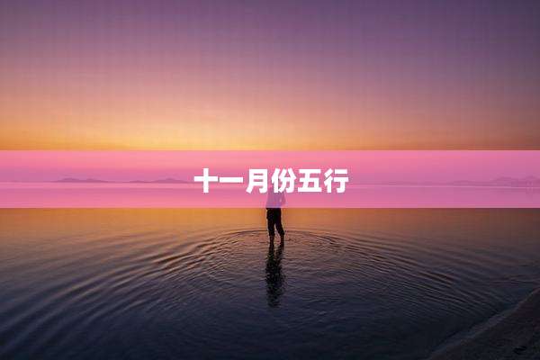 十一月份五行