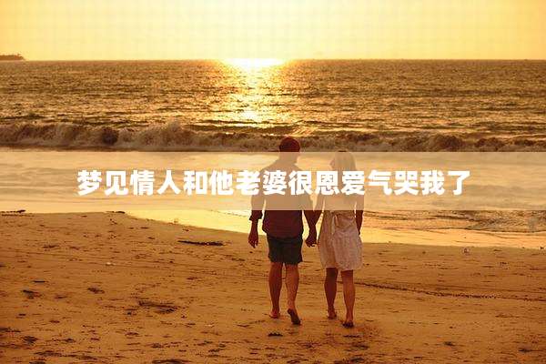 梦见情人和他老婆很恩爱气哭我了