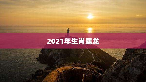 2021年生肖属龙