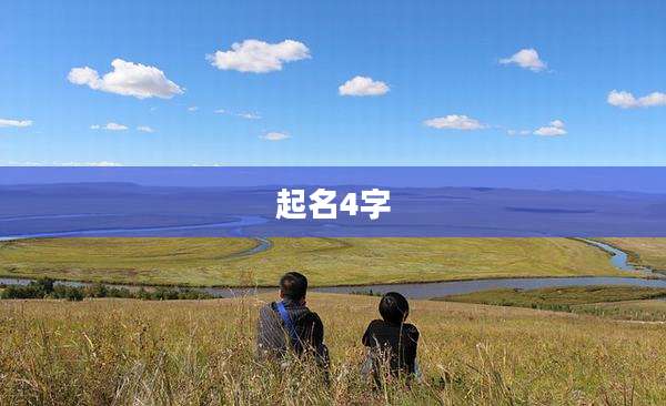 起名4字