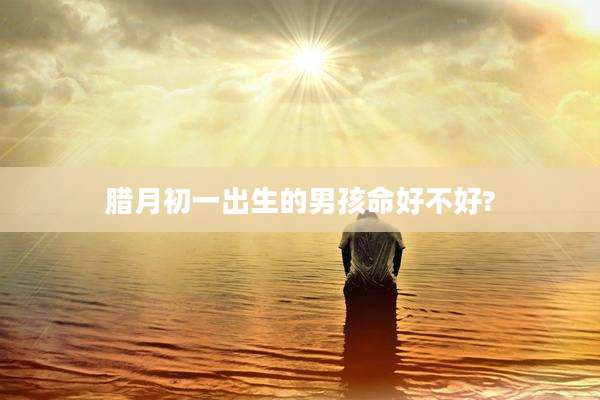 腊月初一出生的男孩命好不好?