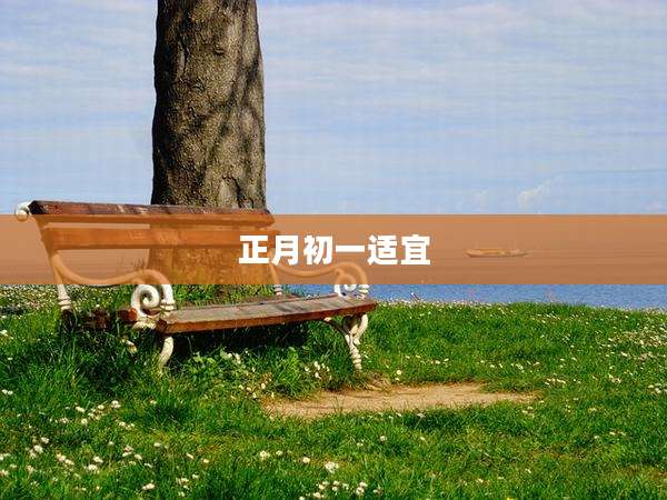 正月初一适宜