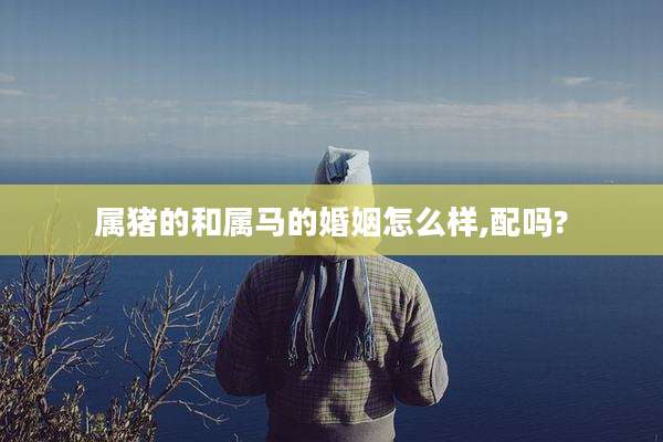 属猪的和属马的婚姻怎么样,配吗?