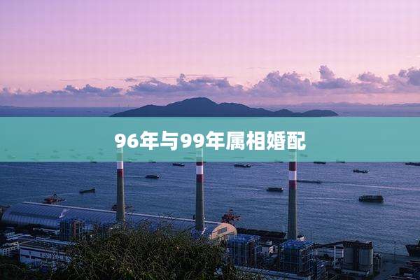 96年与99年属相婚配