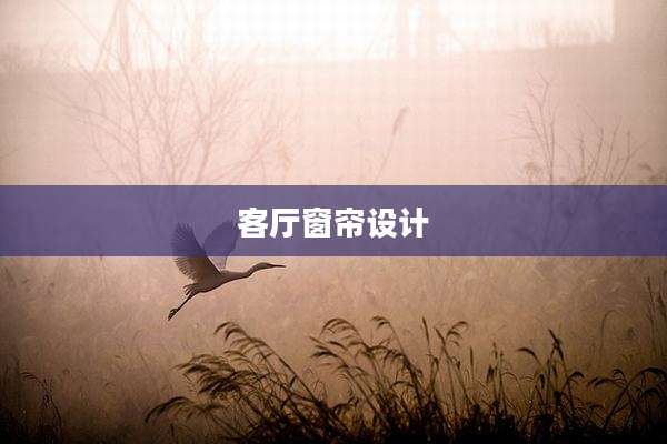 客厅窗帘设计