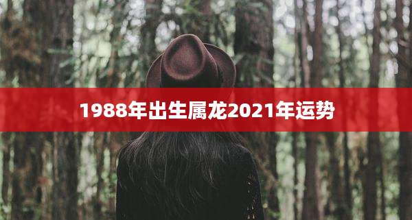 1988年出生属龙2021年运势