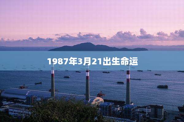 1987年3月21出生命运
