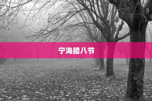 宁海腊八节