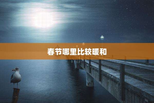 春节哪里比较暖和