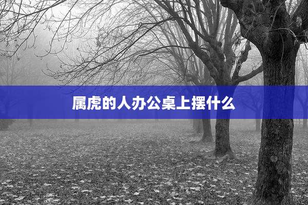 属虎的人办公桌上摆什么