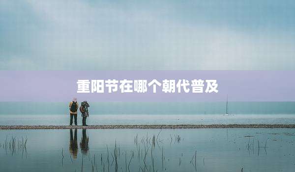 重阳节在哪个朝代普及