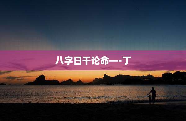 八字日干论命—-丁