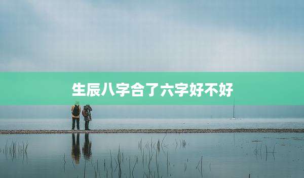 生辰八字合了六字好不好