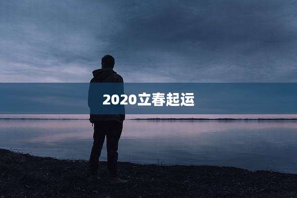 2020立春起运