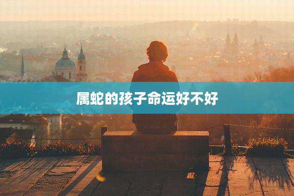 属蛇的孩子命运好不好