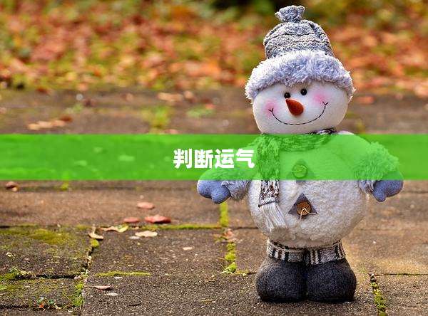 判断运气