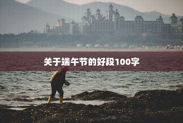 关于端午节的好段100字