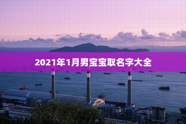 2021年1月男宝宝取名字大全