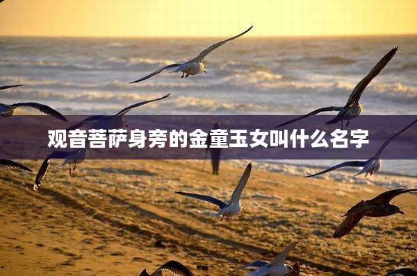 观音菩萨身旁的金童玉女叫什么名字