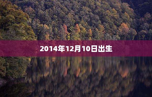 2014年12月10日出生