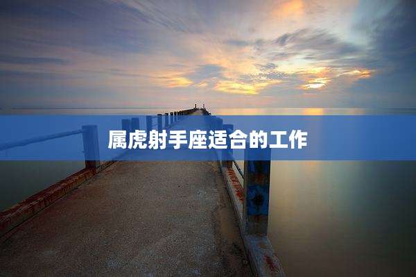 属虎射手座适合的工作