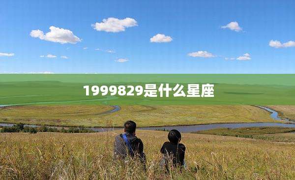 1999829是什么星座