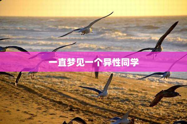 一直梦见一个异性同学