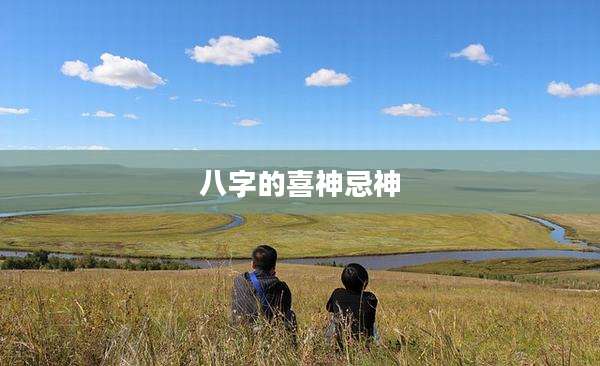 八字的喜神忌神