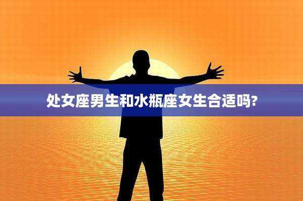 处女座男生和水瓶座女生合适吗?
