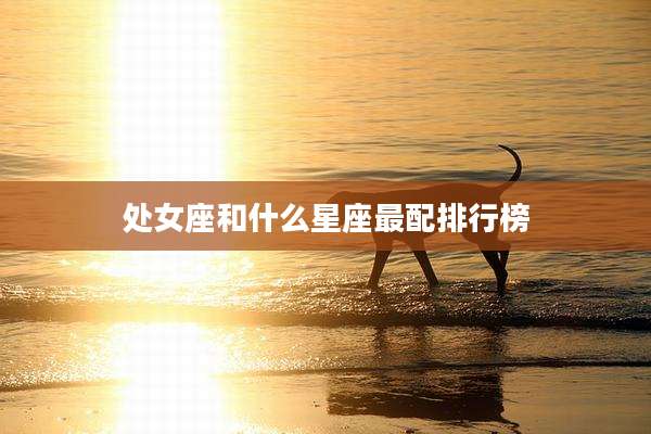处女座和什么星座最配排行榜