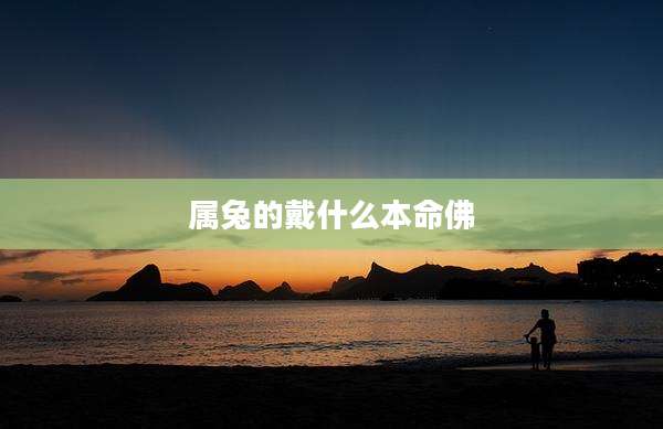 属兔的戴什么本命佛