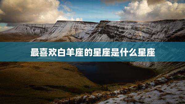 最喜欢白羊座的星座是什么星座