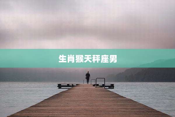 生肖猴天秤座男
