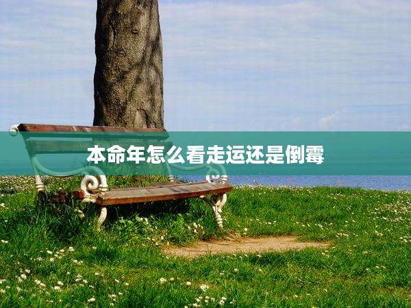 本命年怎么看走运还是倒霉