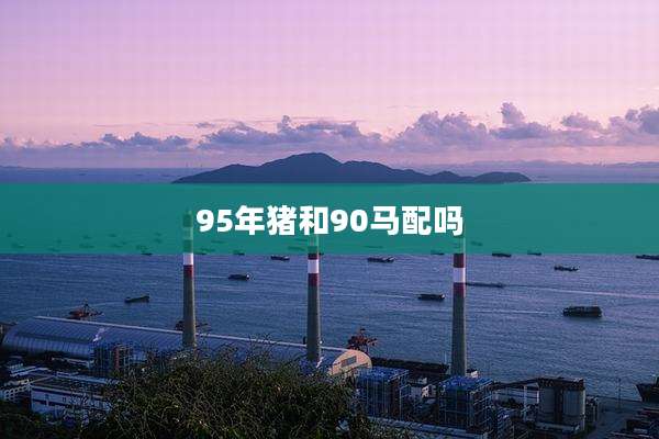 95年猪和90马配吗