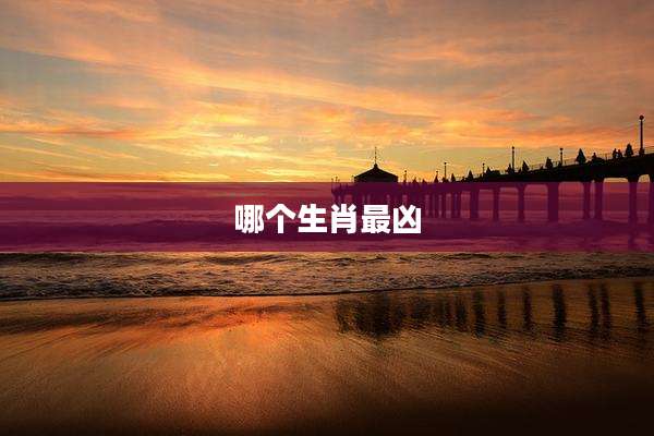 哪个生肖最凶