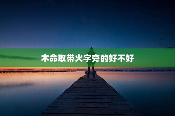 木命取带火字旁的好不好