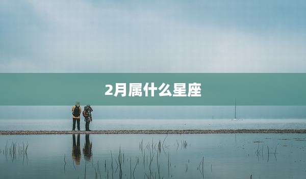 2月属什么星座