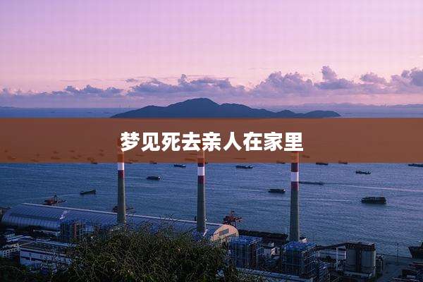 梦见死去亲人在家里
