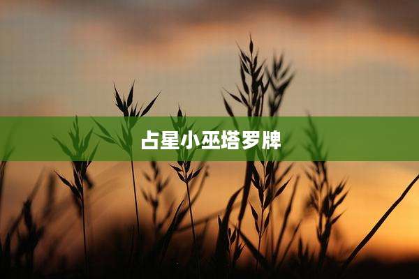占星小巫塔罗牌