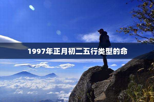 1997年正月初二五行类型的命