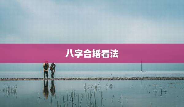 八字合婚看法