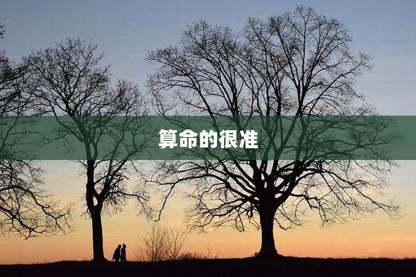 算命的很准