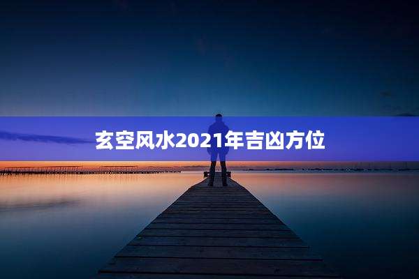 玄空风水2021年吉凶方位
