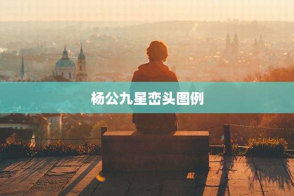 杨公九星峦头图例