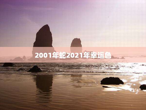2001年蛇2021年幸运色