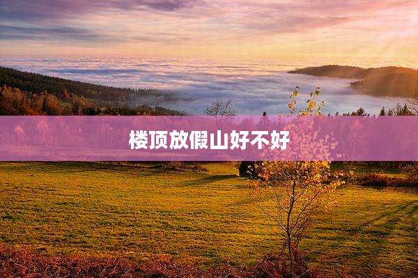 楼顶放假山好不好